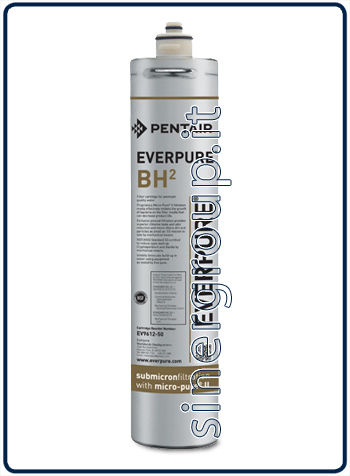 Everpure BH(2) antimicrobico anticalcare filtro ricambio 11.340lt. - 1,9lt./min. 0,5 micron (6)