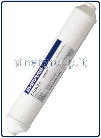 Everpure IN-15 CF-S anticalcare filtro in linea 18.900lt. - 2,8lt./min. 5 micron - 1/4" (6)