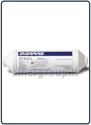 Everpure IN-9 CF-S anticalcare filtro in linea 5.670lt. - 2,8lt./min. 5 micron - 1/4" (6)