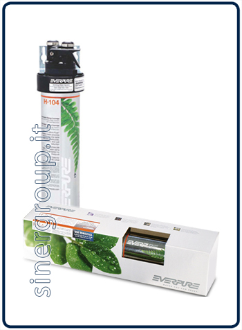 Everpure H104 Kit base testata e filtro 3.780lt. - 1,9lt./min. 0,5 micron (1) - Clicca l'immagine per chiudere