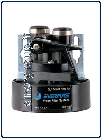 Everpure QL3 testata singola di ricambio con valvola apri/chiudi 3/8" FPT (12) - Clicca l'immagine per chiudere