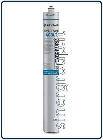 Everpure Insurice 4000(2) antimicrobico anticalcare filtro ricambio 45.360lt. - 6,3lt./min. 0,5 micron (6)