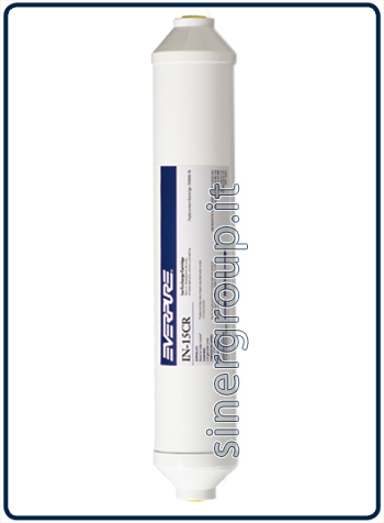 Everpure IN-15 CR resins antiscale replacement in line filter 335lt.@21°F. - 2,8lt./min. (1)