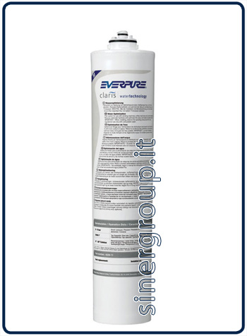 Everpure CLARIS M resine anticalcare filtro ricambio 810lt.@41,1°F. - 1,9lt./min. 5 micron (1)